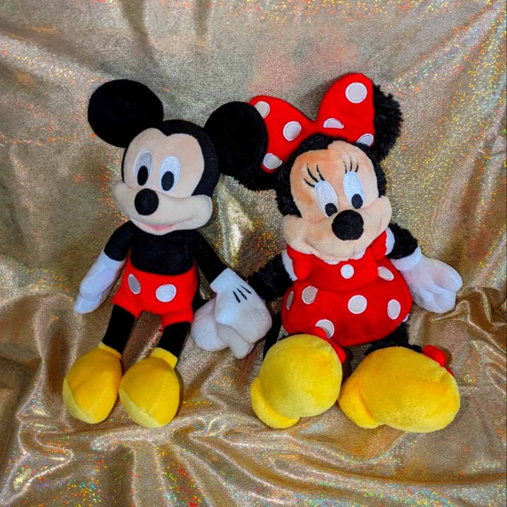 Mickey & Minnie plush